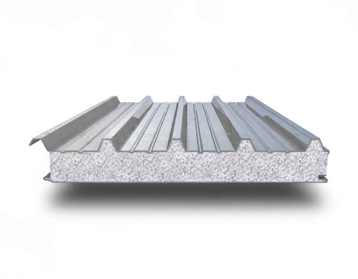 Монтаж кровельных панелей — пример 2